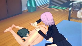 Ssss Gridman Hentai – Shinjo Akane Jerkoff And Fucked By Utsumi Sho – Japanese Asian Manga Anime Film Game Porn