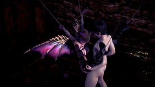 Succubus Got Pussy Creampie In BDSM Basement