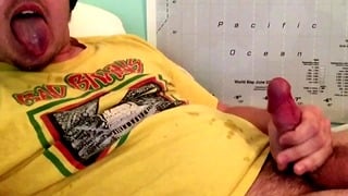 Was My Third Cumshot Of The Day! Got A Cum Rating By Femdom Camgirl CEI