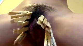 amateur self pussy punishment