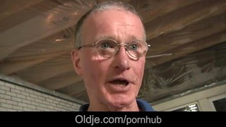 Grandad Fucks Young Sexy Teen Puts His Cock Deep In Her