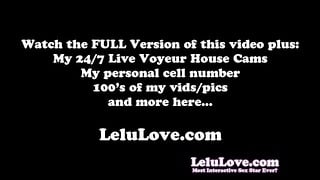 Masturbation break during haul video with lovely slut
