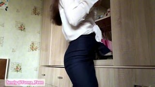 tormenting my lustful pussy after college remembering my teacher