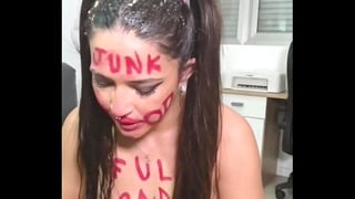 Eating junk food and then puking it all