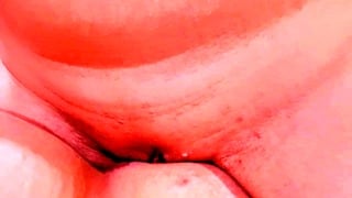 Lesbian scissors rubbing and getting orgasm