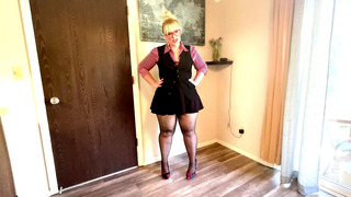 Teacher Fucks the Bully While You Watch on Punishing You Both and Being Used by Her Students