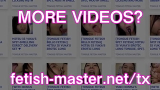 Japanese Asian Tongue Spit Face Nose Licking Sucking Kissing Handjob Fetish – More at fetish-master.net