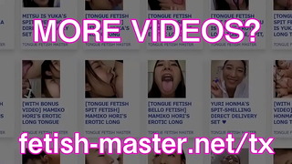 Japanese Asian Tongue Spit Face Nose Licking Sucking Kissing Handjob Fetish – More at fetish-master.net