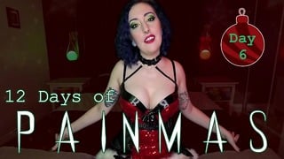 DAY 6 – 12 DAYS OF PAINMAS – Preview – Christmas CBT & Pain Play Slave Tasks by Miss Faith Rae