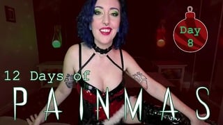 DAY 8 – 12 DAYS OF PAINMAS – Preview – Christmas CBT & Pain Play Slave Tasks by Miss Faith Rae