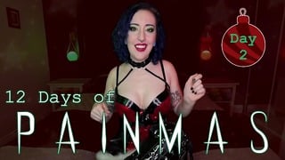 DAY 2 – 12 DAYS OF PAINMAS – Preview – Christmas CBT & Pain Play Slave Tasks by Miss Faith Rae with BDSM Instr
