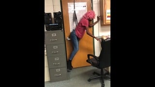 Office Hanging Wedgie Humiliation