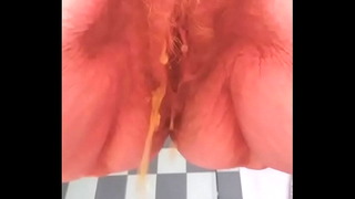 Pissing Granny Slut