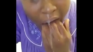 Ebony Teen Puking Fetish