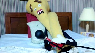 Caught Honking Off in Bed