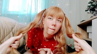 My step stepsister’s big ass took my creampie and I licked it clean