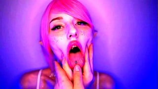 My first ahegao blowjob scene with Mykinkydope