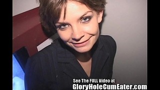 Boss Sneaks Secret Blowjob at Tampa Office Gloryhole